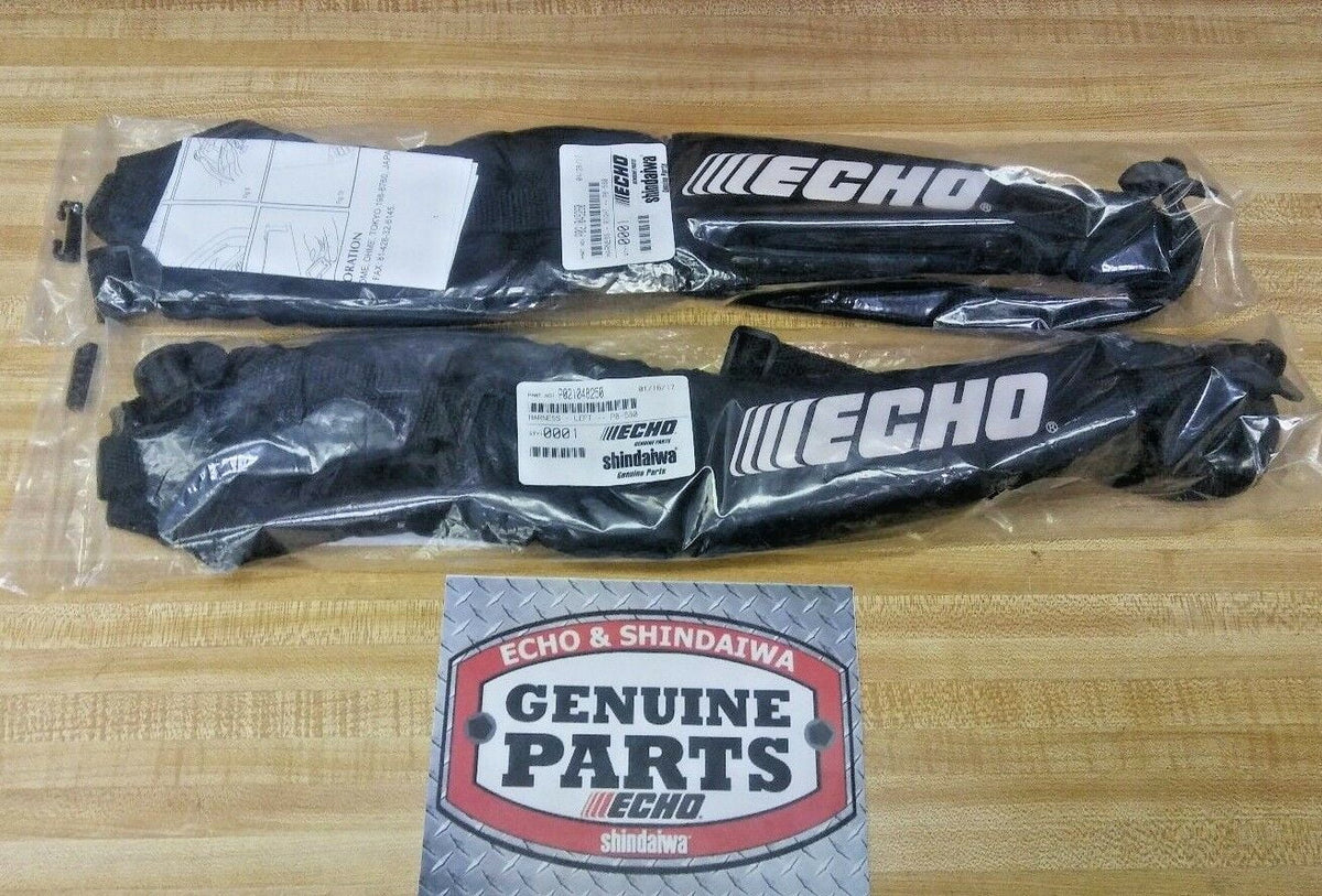 P021048250 + Echo straps right For pb-580H/T P021048260 (2) left Genuine and Harness