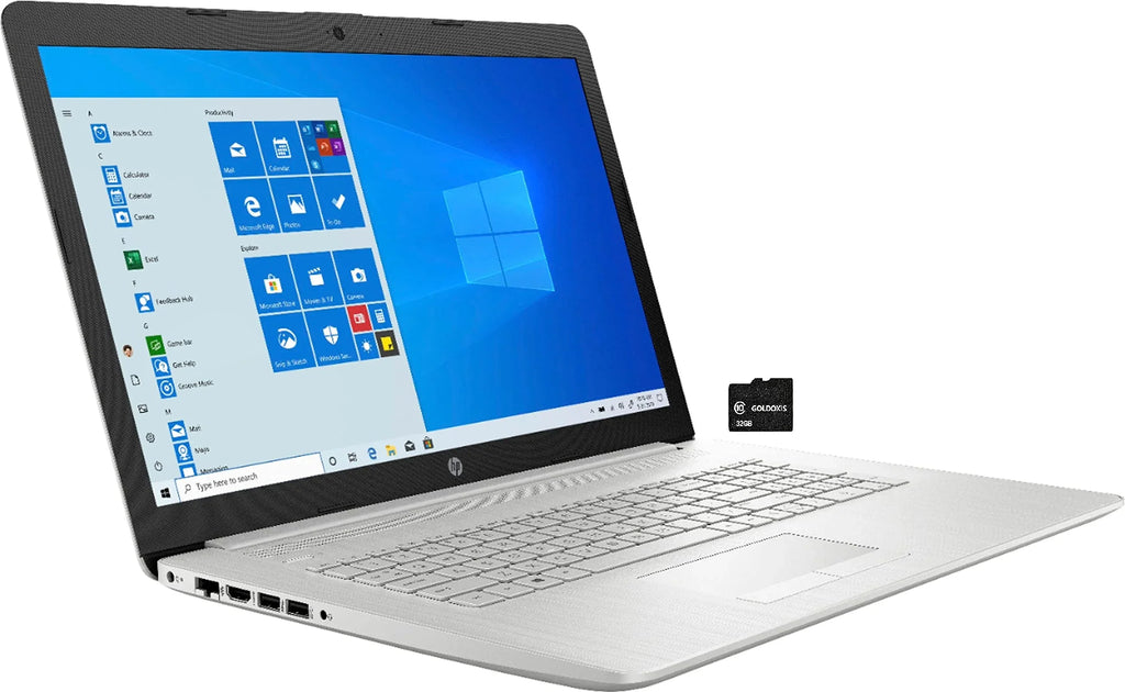 Xe RAM Webcam 512GB i5-1135G7, S WiFi 2021 SSD, HDMI FHD Laptop USB-C 10 Intel IPS 8GB Card Core Silver+GOLDOXIS HP Computer Intel 11th Quad Iris Graphics, 17.3" Windows