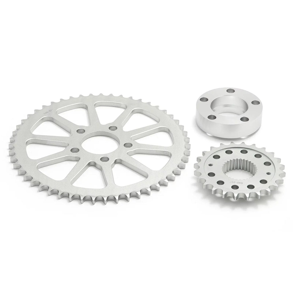 Sprocket Wide Drive FXD Glide Conversion FXDWG Dyna Chain for Harley Kit