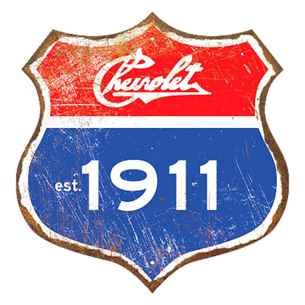 Aluminum Chevrolet Thick Sign Sign Interstate