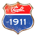 Aluminum Chevrolet Thick Sign Sign Interstate
