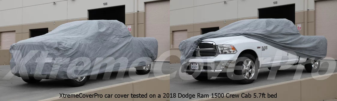 F-150 2017 Series Gray SuperCab Bed cover Truck 8ft 2019 2015 Pro fits XCP Ford 2018 2014 2013 2016 XtremeCoverPro