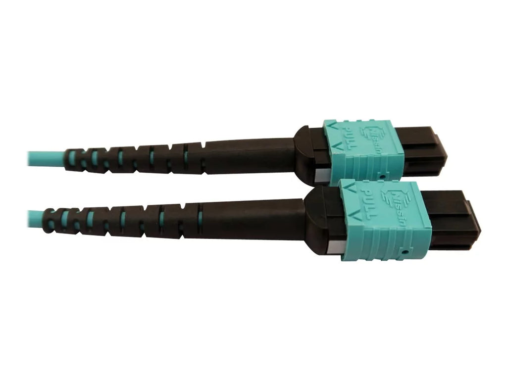 cable multi-mode - 5 multi-mode m (F) - - 125 24F - (F) Eaton Plenum / Network optic - OM4 5 (x2) MTP/MPO/PC MTP/MPO-PC - Tripp 50 Optic Aqua, m Fiber to 12F - Multimode OM4 MTP/MPO-PC Lite (F/F), 50/125 micron Cable, MTP/MPO/PC 400G to fiber Series