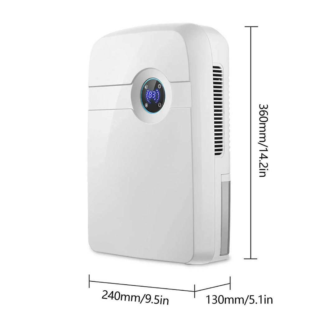 Portable Control Home 2.5L Dehumidifier Remote Small with for 42W Dehumidifier MIDUO