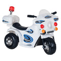 3 Wheel Lil Kids on Ride Toy 80-90313W Motorcycle Rider for