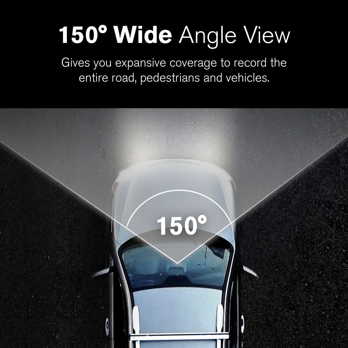 Wide Mode LCD Angle Screen, Range Pro 150 Dynamic with High Record Park G-Sensor Resolution Technology App, for with GPS 4K UHD 3" and Day/Night. Roadcam Lense, Degree Yada