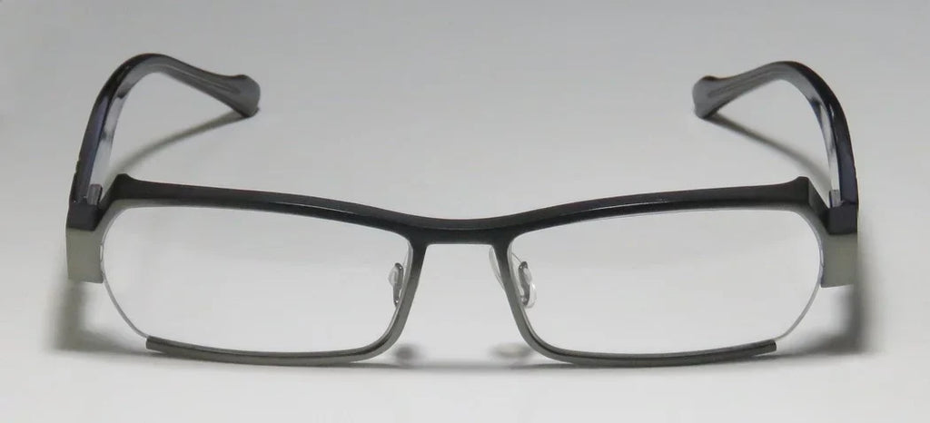 SAGE MENS FULL-RIM EYEGLASSES/SPECTACLES TRANSPARENT 55-16-0 COMFORT NEW DEMO DESIGNER LARY'S / LENSES HARRY FLEXIBLE HINGES ULTIMATE GRAY SPECIAL LEGACY FRAME