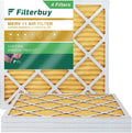 24x24x1 11 (4-Pack) Air Filterbuy HVAC MERV AC Filters Furnace Pleated