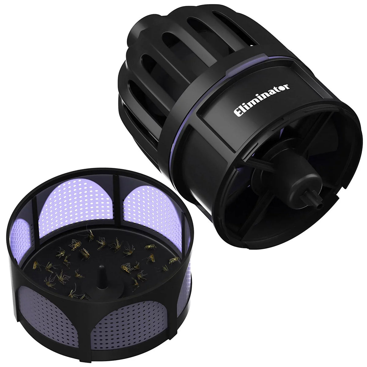 All Killer Mosquito Trap Powerful Residential Attracter Flies with Eliminator & Rid and [UPGRADED] Fan/Get and LED and UV of Use Catcher Indoor Bright Commercial Mosquito Light for Mosquitoes Fly