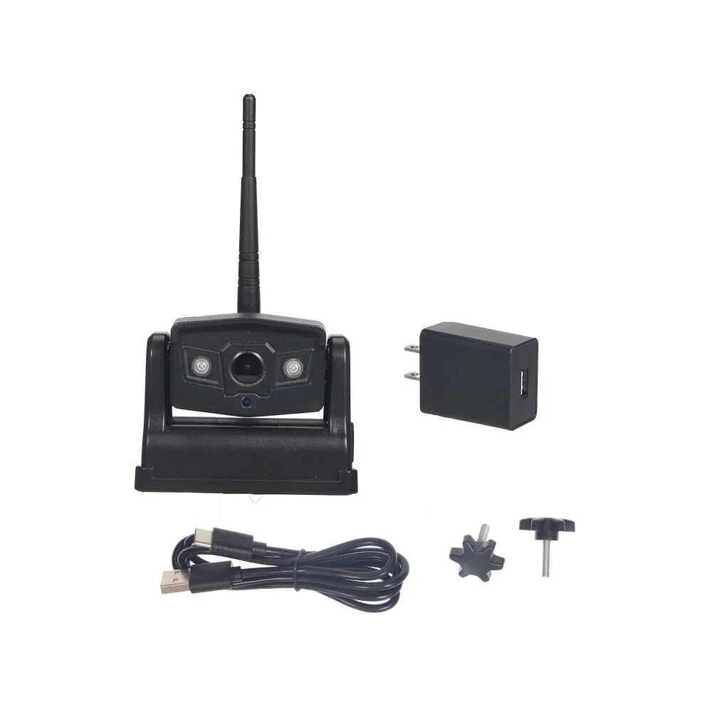 9600mAh for Ideal Wireless Battery, WiFi Front/Rear Magnetic JahyElec View Camera, Backup Mount,