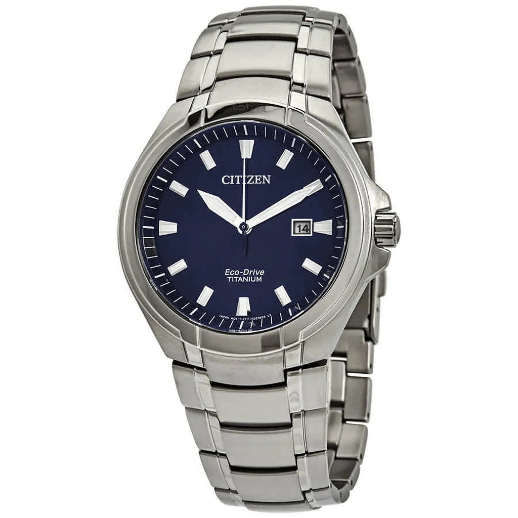 Citizen BM7431-51L Super Paradigm Blue Dial Titanium Men's Eco-Drive Watch