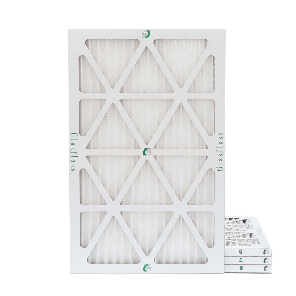 Exact x 13-1/2 Furnace AC 4. of 23-1/2 Glasfloss Air MERV 7/8 10 Pleated x ZL Size: Box Filters. 14x24x1