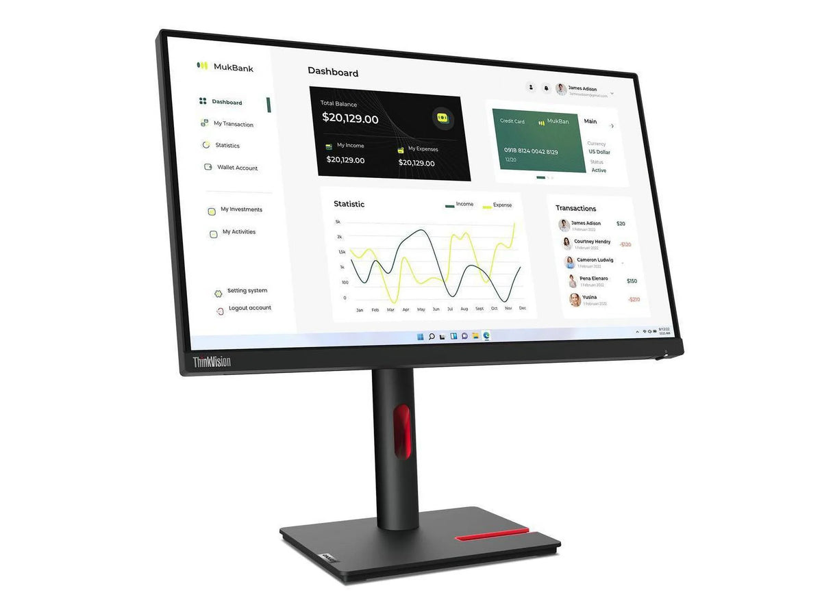 ThinkVision Lenovo 23 T23i-30 - Monitor inch