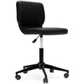 Black Chair, Chanel Sara Modern Tufted, Office 18 Swivel Leather, Faux Inch