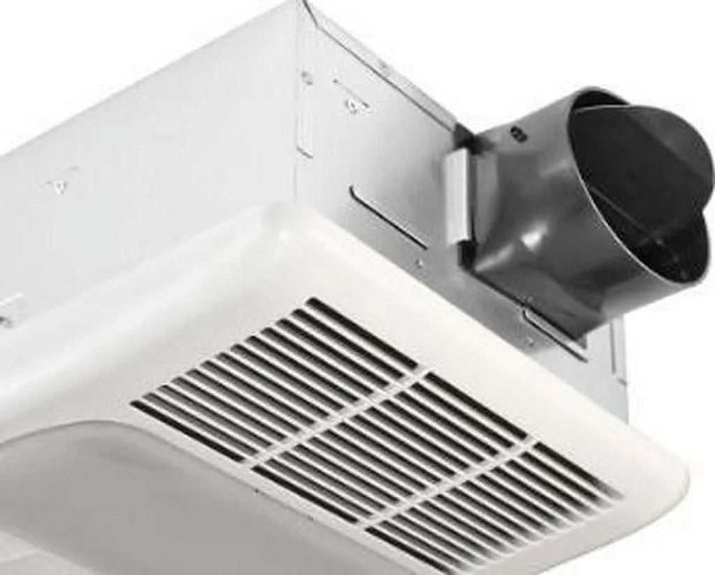 Bath RAD80L Fan Heater 80 with Delta Exhaust BreezRadiance and Light CFM