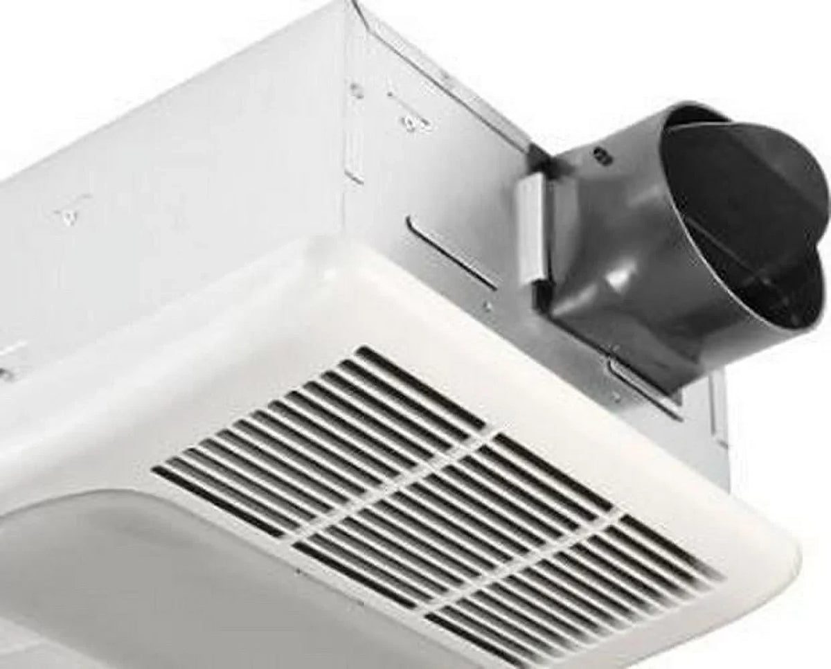 Bath RAD80L Fan Heater 80 with Delta Exhaust BreezRadiance and Light CFM