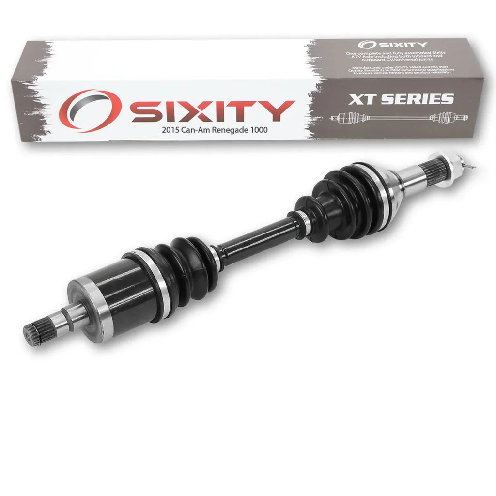 with compatible XT - EFI Sixity 2015 Axle Left 4X4 1000 Can-Am Front Renegade
