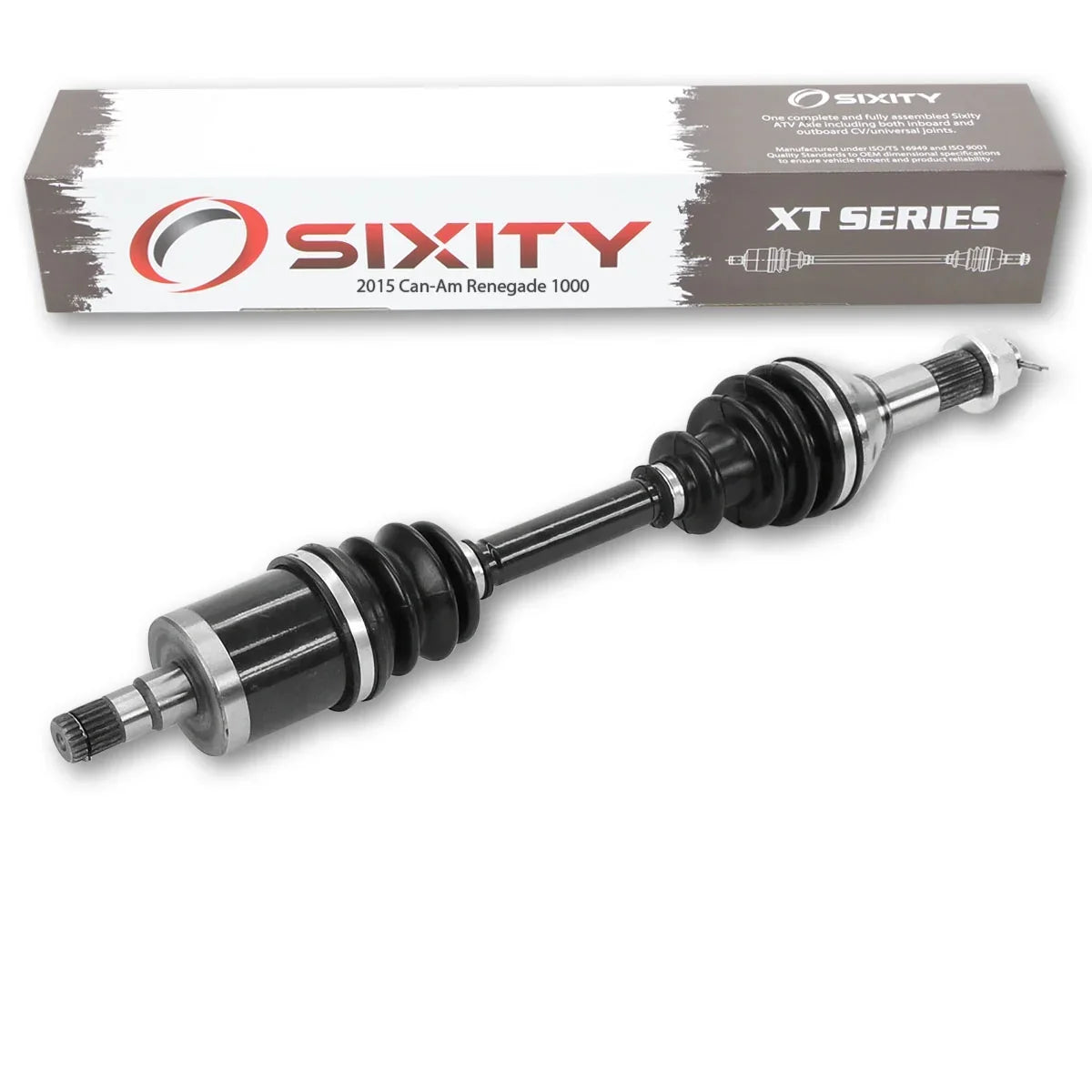 with compatible XT - EFI Sixity 2015 Axle Left 4X4 1000 Can-Am Front Renegade