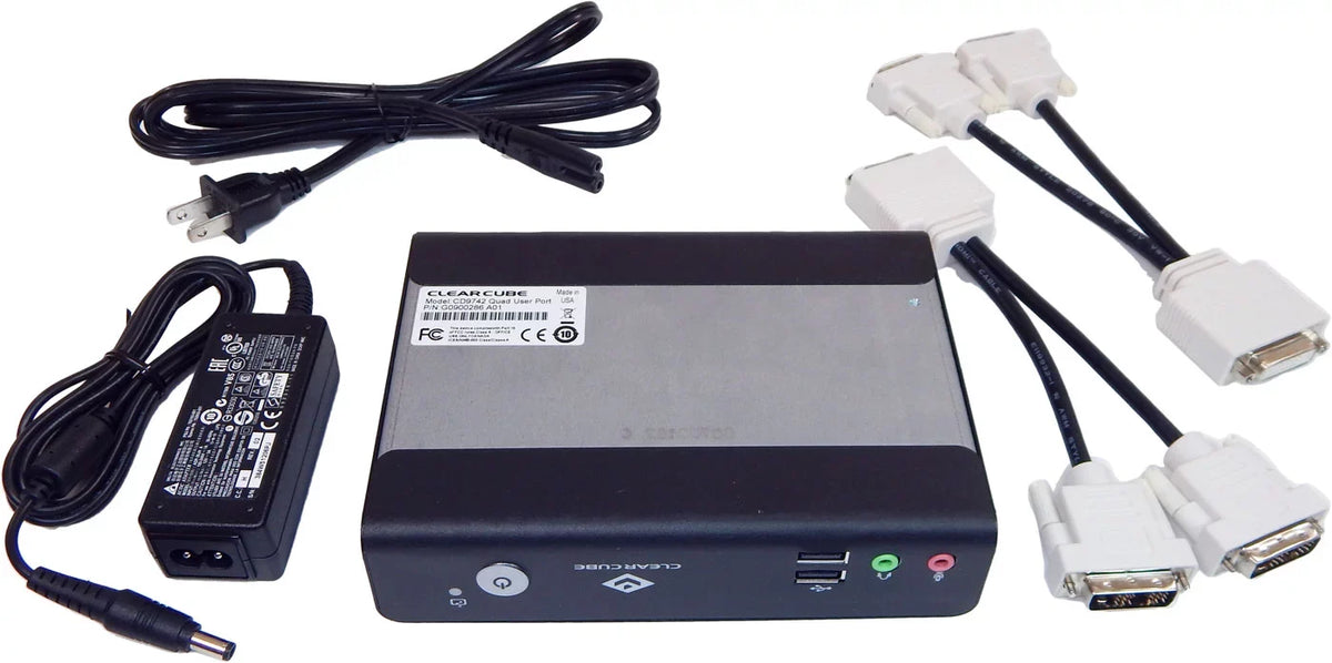 Quad CD9742 ClearCube User DHCP Port Zero Client