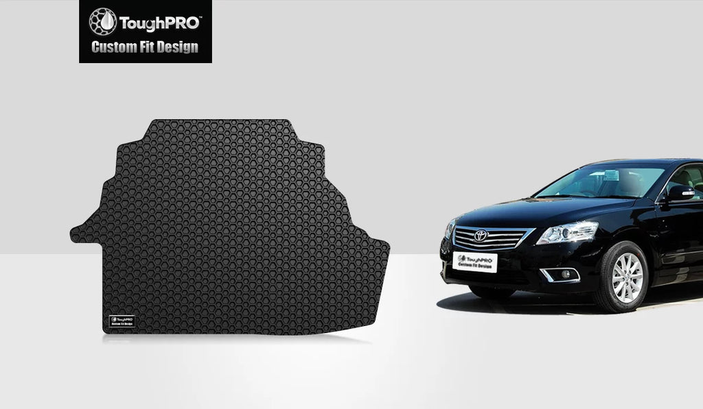 Camry USA) Mat - in - ToughPRO Compatible - (Made Heavy Rubber All with Weather Black Duty Trunk - TOYOTA 2009