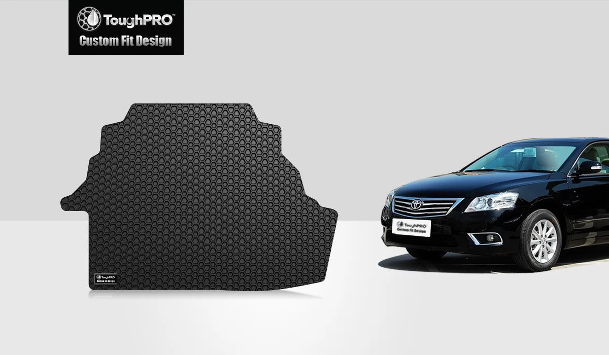 Camry USA) Mat - in - ToughPRO Compatible - (Made Heavy Rubber All with Weather Black Duty Trunk - TOYOTA 2009