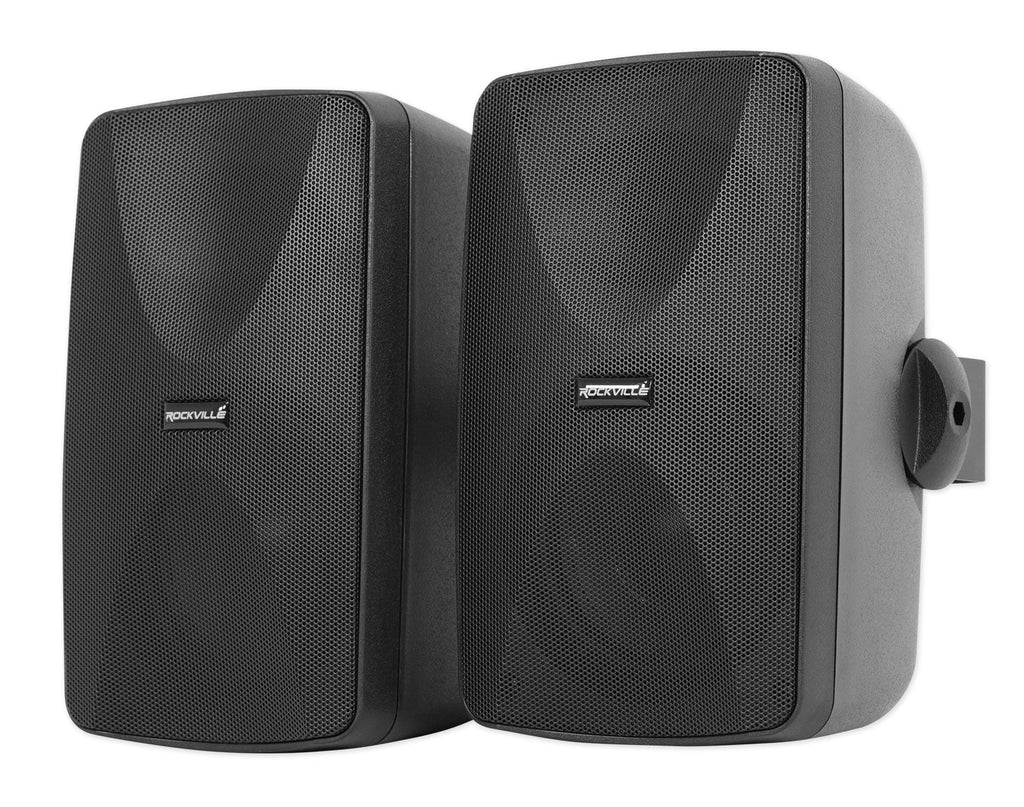 ROCK Speakers Multi Black Receiver+6) Rockville MATRIX Wall Ceiling+2) Home Room