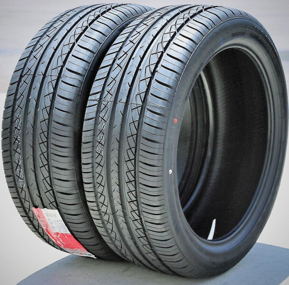 GT, 2015-23 Radial ZR Performance Mustang A/S Mustang Fits: 100Y (FOUR) GT of Set XL High 255/40R19 Ford 4 2014 UHP Premium Ford EcoBoost Champiro Tires AS