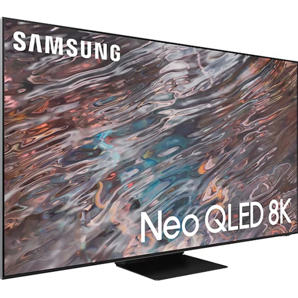 Inch QLED Protection Neo Plan (2021) Samsung Extended Restored 85 8K 2 Bundle Premium TV with Year (Refurbished) Smart QN85QN800A