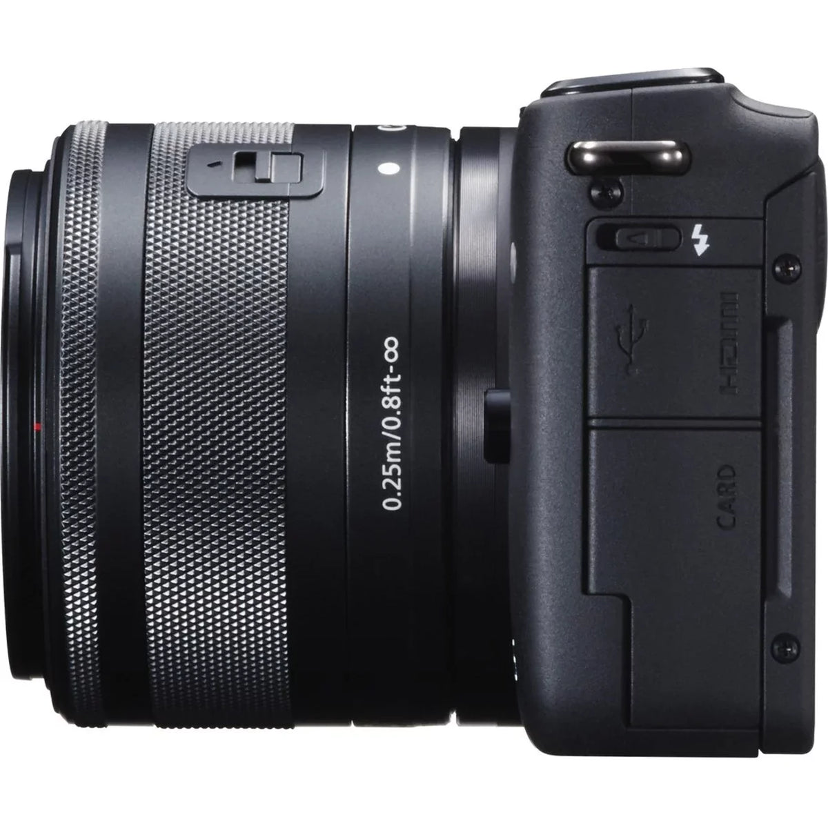 Megapixel Canon M10 Camera with Lens, EOS Mirrorless Black 1.77", 18 0.59",