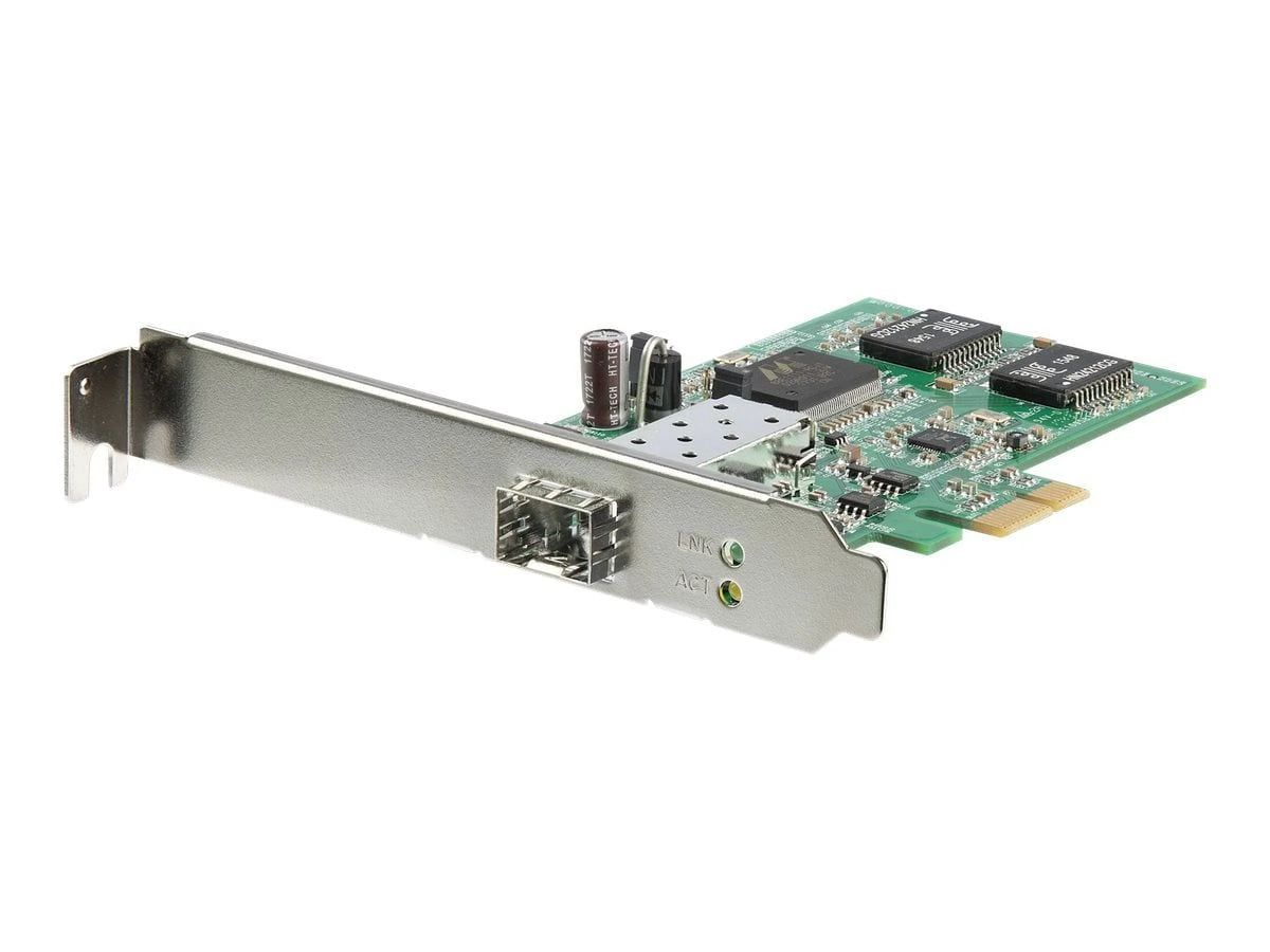 SFP Express Network - PCIe w/ StarTech.com NIC PCI Adapter Network Gigabit Open Ethernet SFP Card Fiber Card
