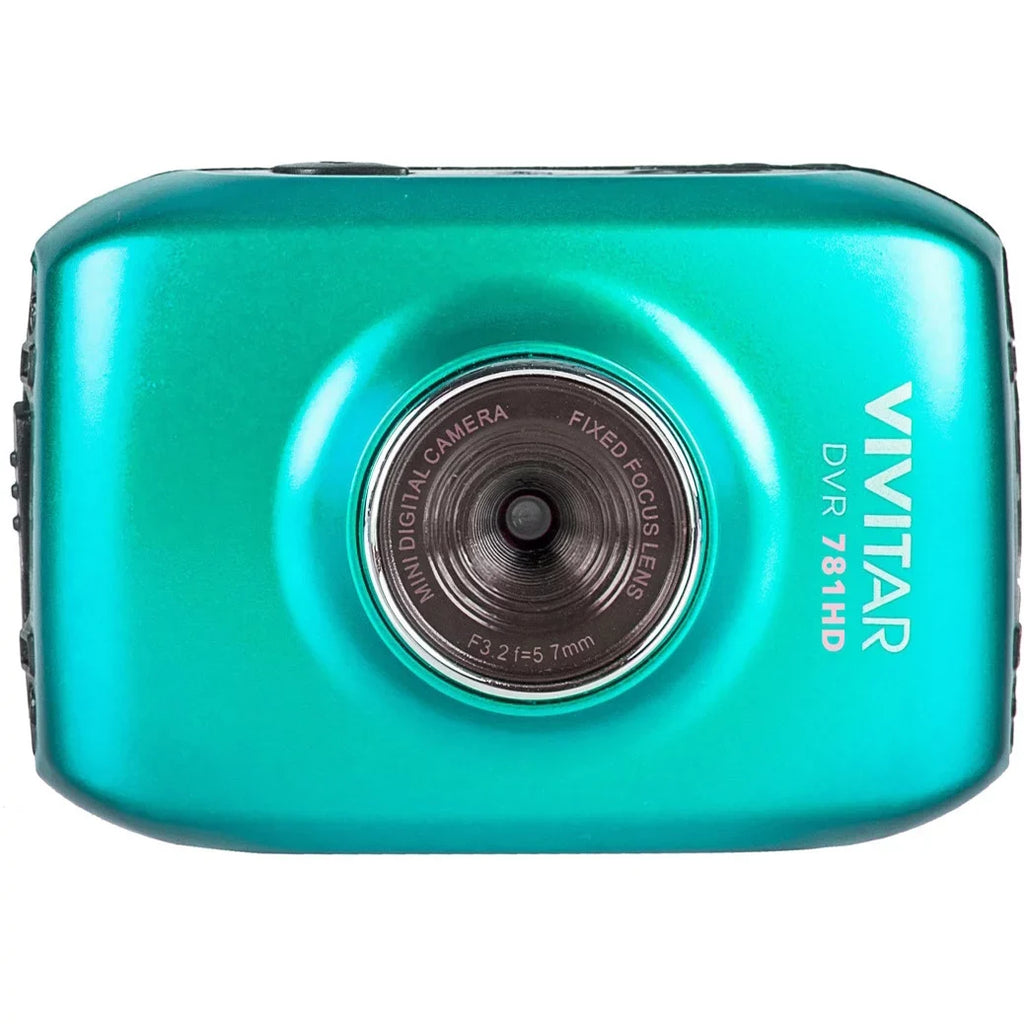 5.1MP 720P Teal Vivitar CAMCORDER ACTION