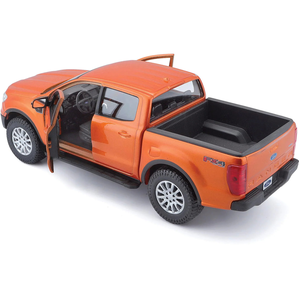 Ranger Pickup Model Lariat Sport Diecast Car Truck Maisto Dark Ford 2019 Metallic Blue 1/27 by