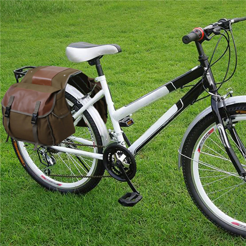 Large Motorbike for ametoys Motorcycle Box Capacity Travel Bag Pouch Motorbike Saddle Waterproof Side Panniers Riding Canvas Bag Tools