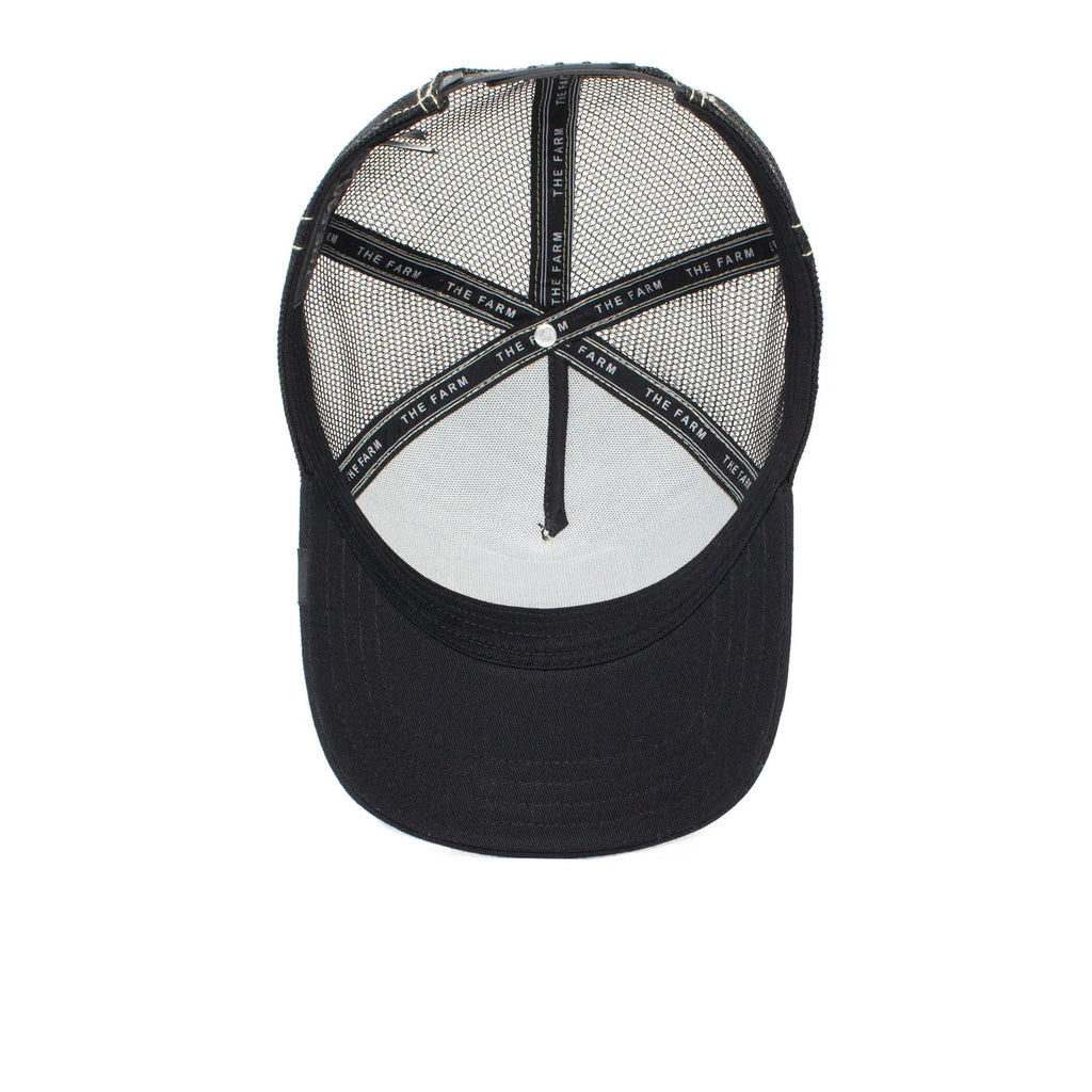 Size Black Hat, Trucker Adjustable Farm The Bee), One Unisex Original Snapback Bros. (Queen Goorin