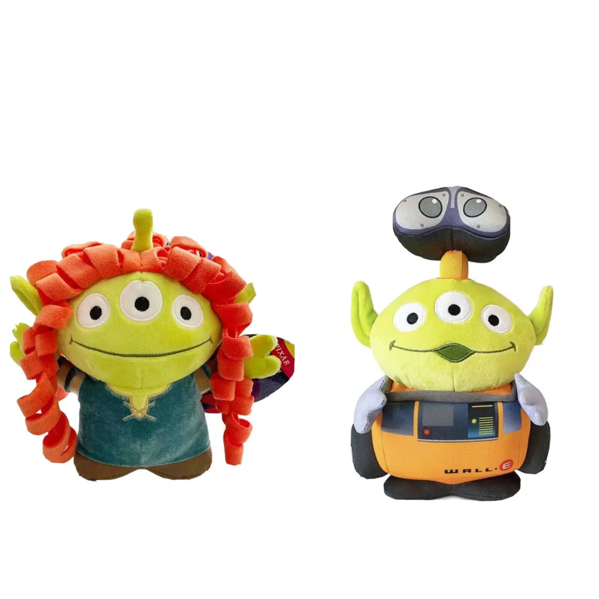 Set Wall Limited Plush 8" & Alien Merida Plush Remix Brave Release E