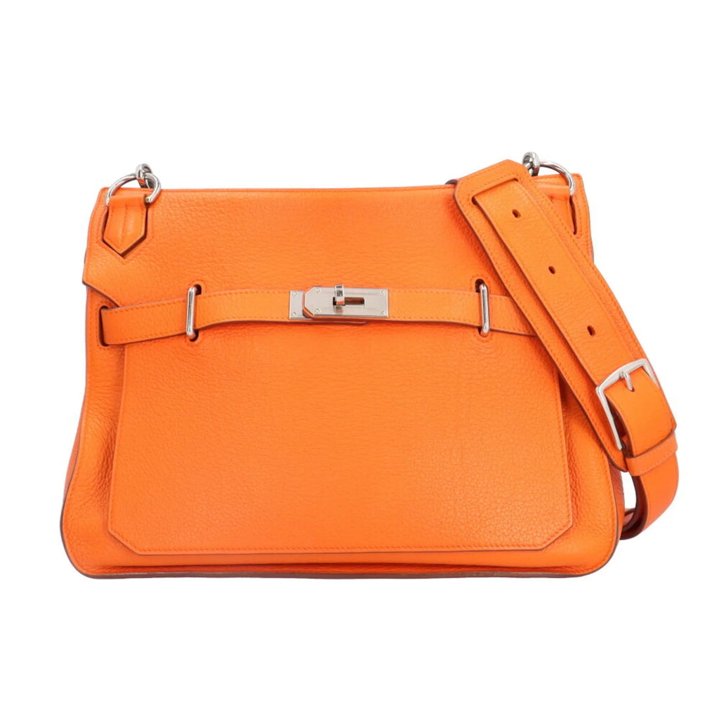(Good) HERMES Hermes Orange Bag Gypsière Clemence Pre-Owned Women's BRB10010000013133 Taurillon Shoulder 34