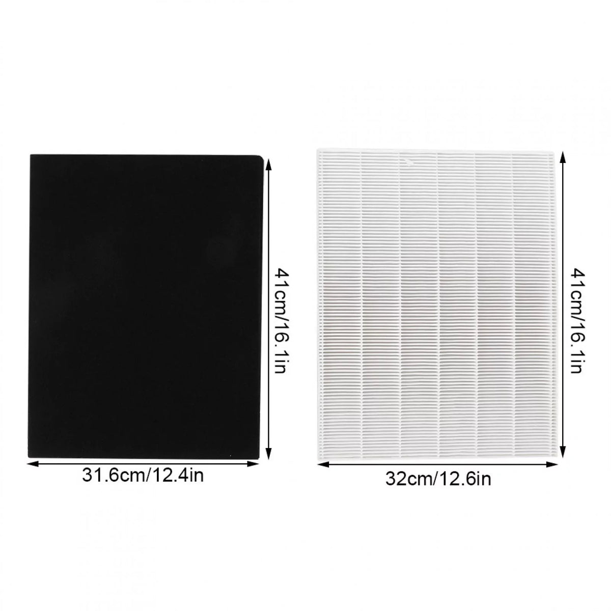 Filter Purifier Cott Carbon Particulate Air High Filter + Activated Replacement Tarente Efficiency HEPA