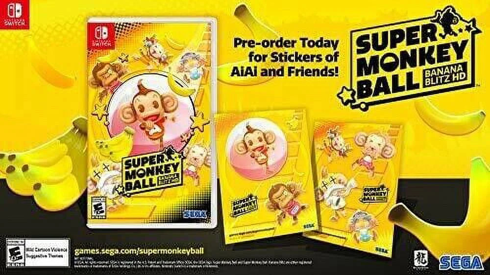 Game] Banana HD Nintendo [New Monkey Ball: Switch Blitz for Video Super