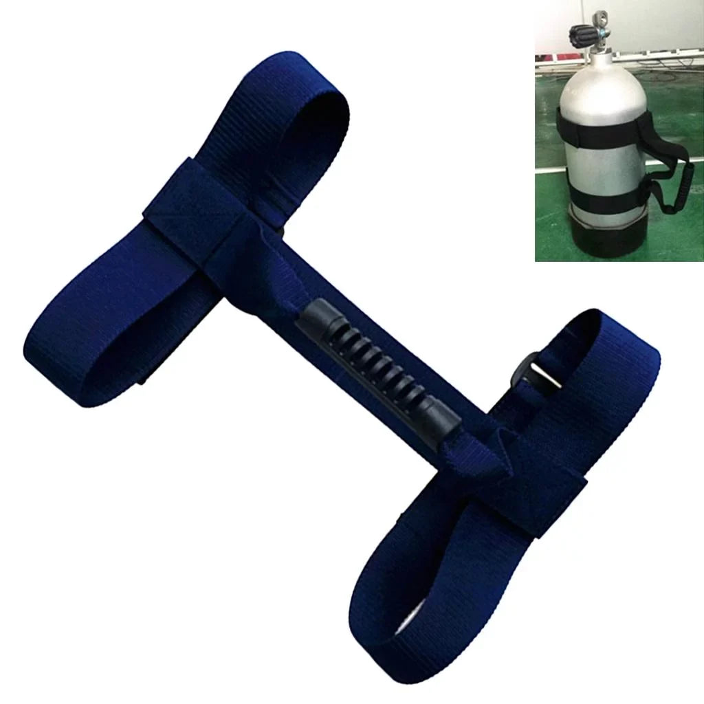 Cylinder Streap 6.7x2 Easy for 2pcs Attach Tank inch Lightweight Holder Dive Diving Carrier