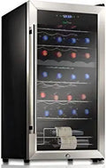 System Dual-Zone 28 Cooler Refrigerator Compressor NutriChef Cooling Bottle
