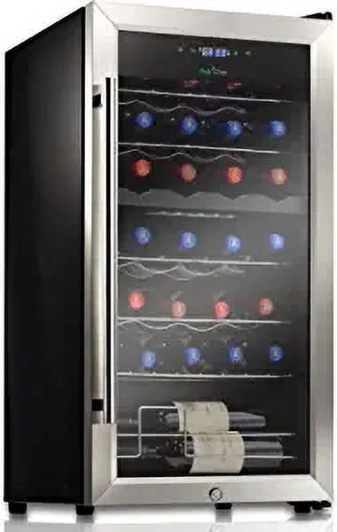 System Dual-Zone 28 Cooler Refrigerator Compressor NutriChef Cooling Bottle