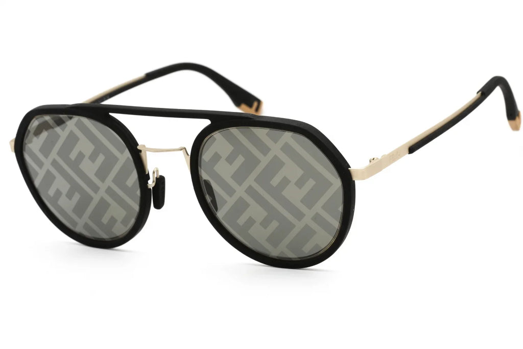 Fendi Pilot 51 02C Pattern FE40040U Men's Sunglasses