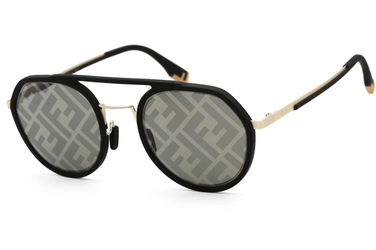Fendi Pilot 51 02C Pattern FE40040U Men's Sunglasses