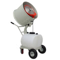 Cooling Hand-pushed and 110V Fan Humidification Watering Spray PreAsion Industrial Electric Humidification Spray Fan