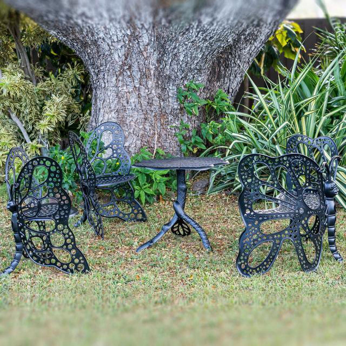 Deluxe Butterfly Set FlowerHouse - Black Garden