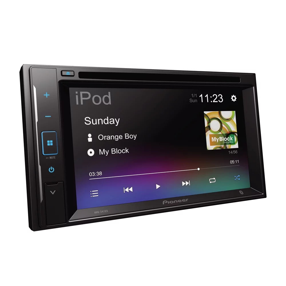 Pioneer and New DVD Receiver Digital 6.2 AVH-241EX Backup with Inch Media Camera