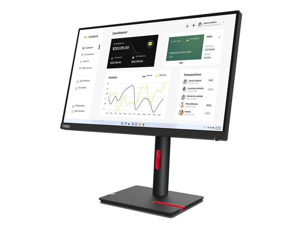 ThinkVision Lenovo 23 T23i-30 - Monitor inch