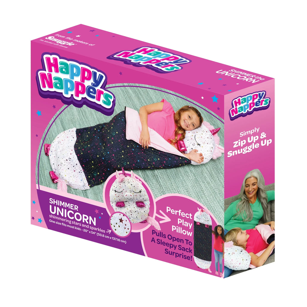 One, and Sack Pillow in Nappers Unicorn Toy Sleeping Happy Plush