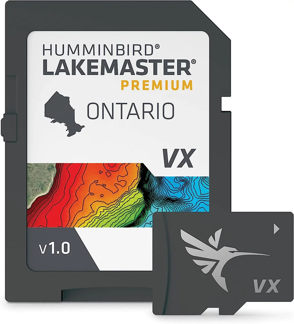 Ontario One VX LakeMaster Technology Humminbird V1 Premium Network Boat