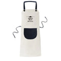 Pocket Fashion Cotton Apron Adjustable Linen Game Deco Everybody Art Kitchen Pinafore BBQ Bib Dies